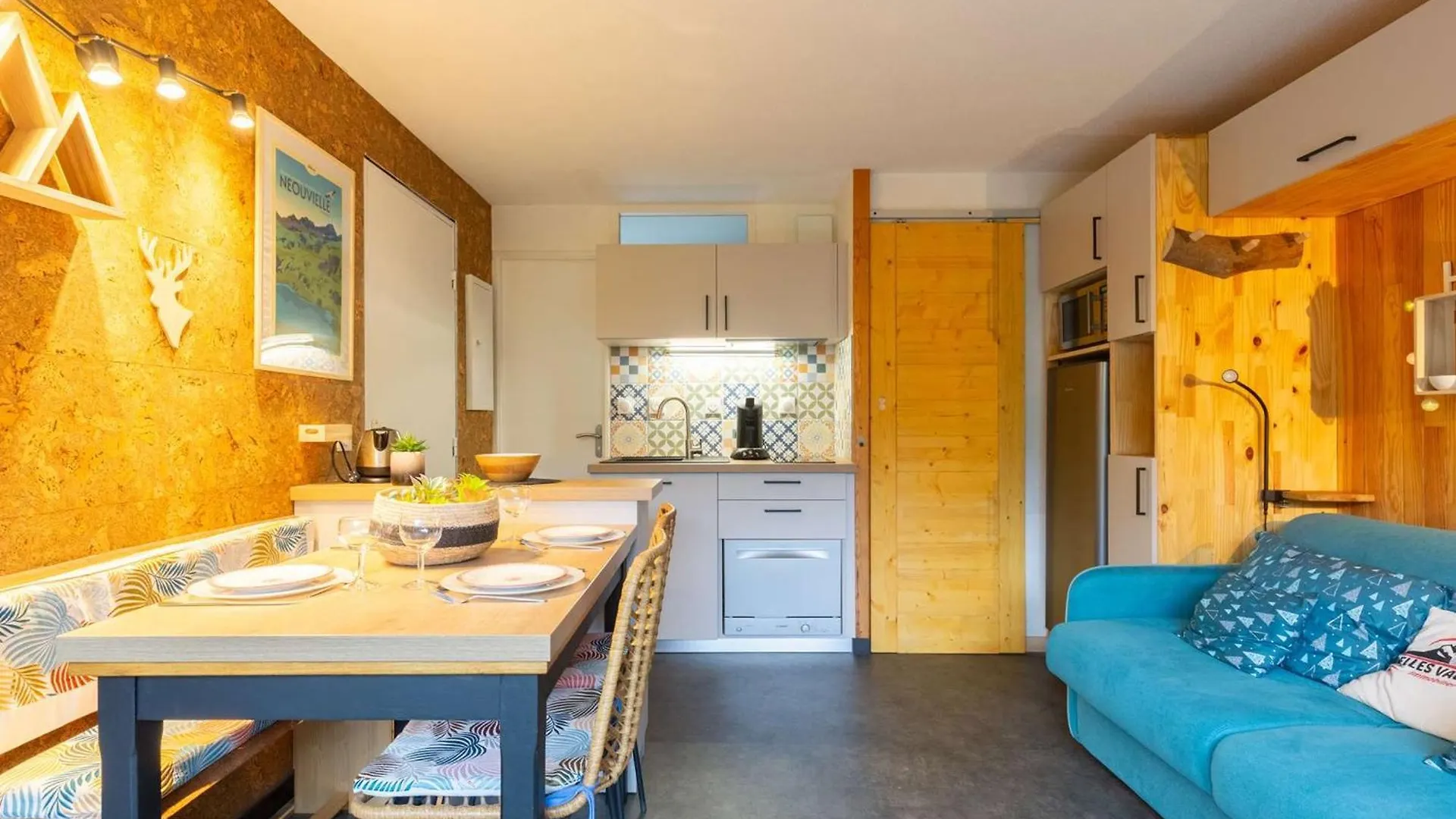 Studio 4 Personnes Calme, Proche Centre Et Commerces A Saint-Lary-Soulan - Fr-1-296-494